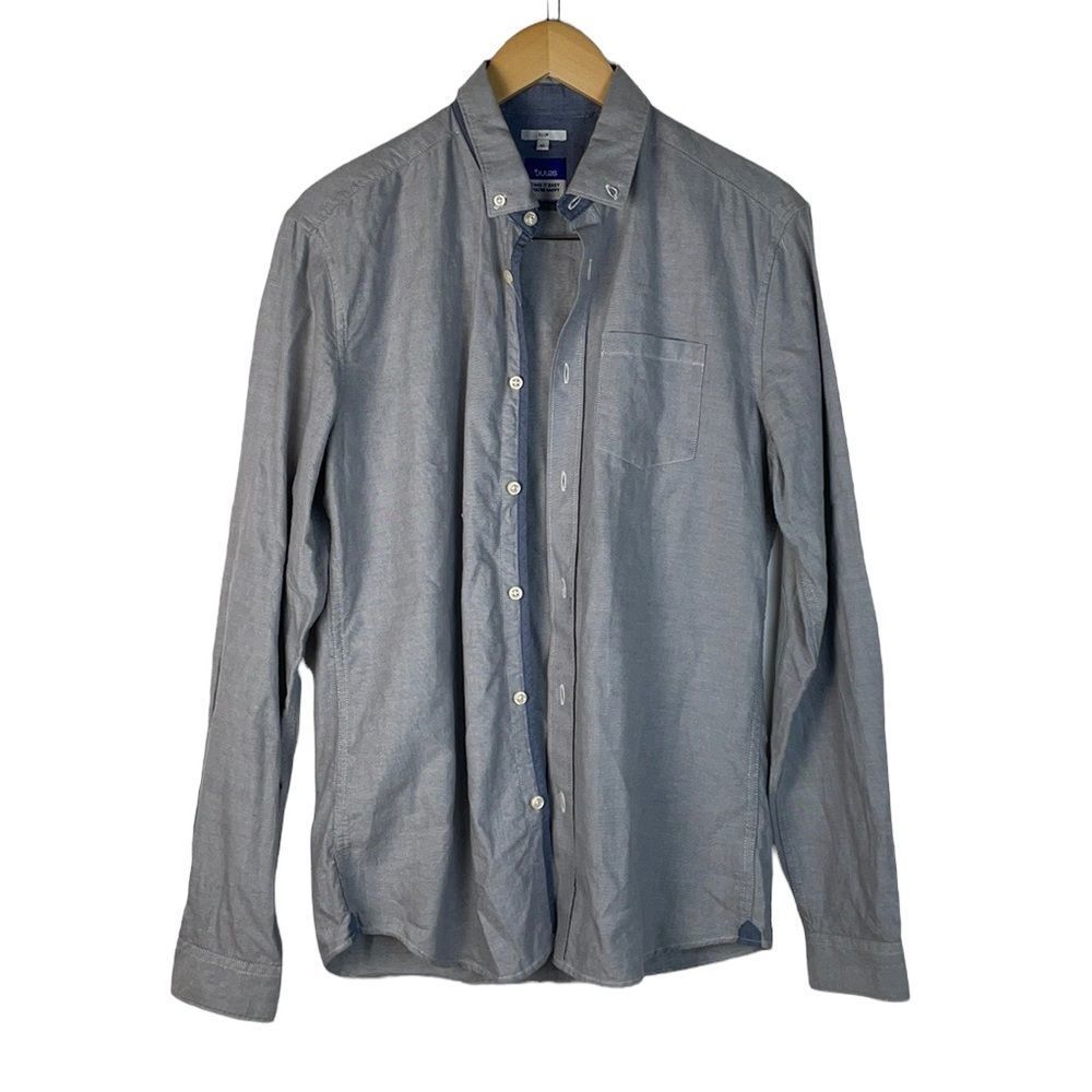 Men’s Button Down Long Sleeve Shirt Size M